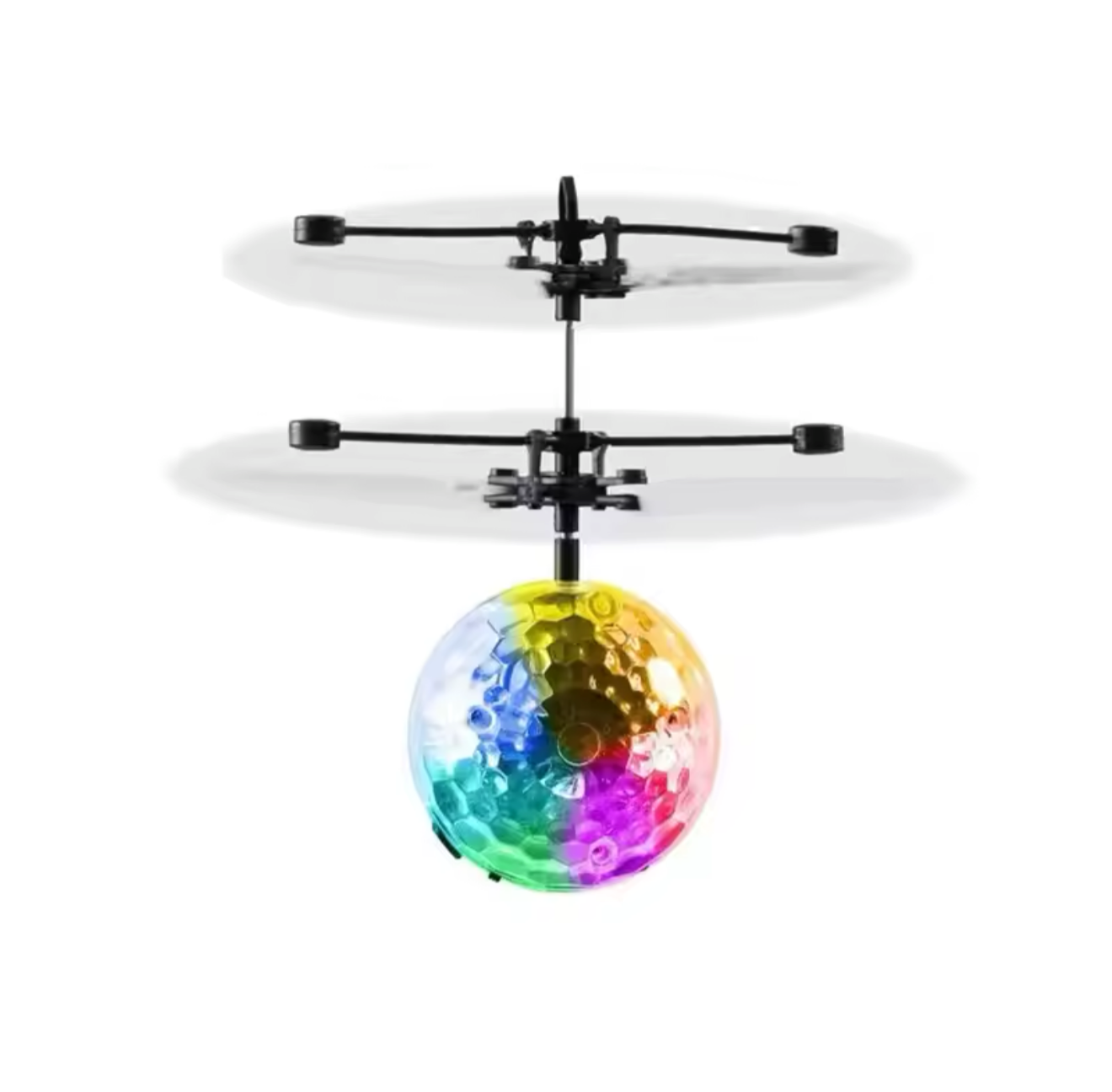 Led Light Suspension Crystal Ball Infrared Induction RC Gesture control