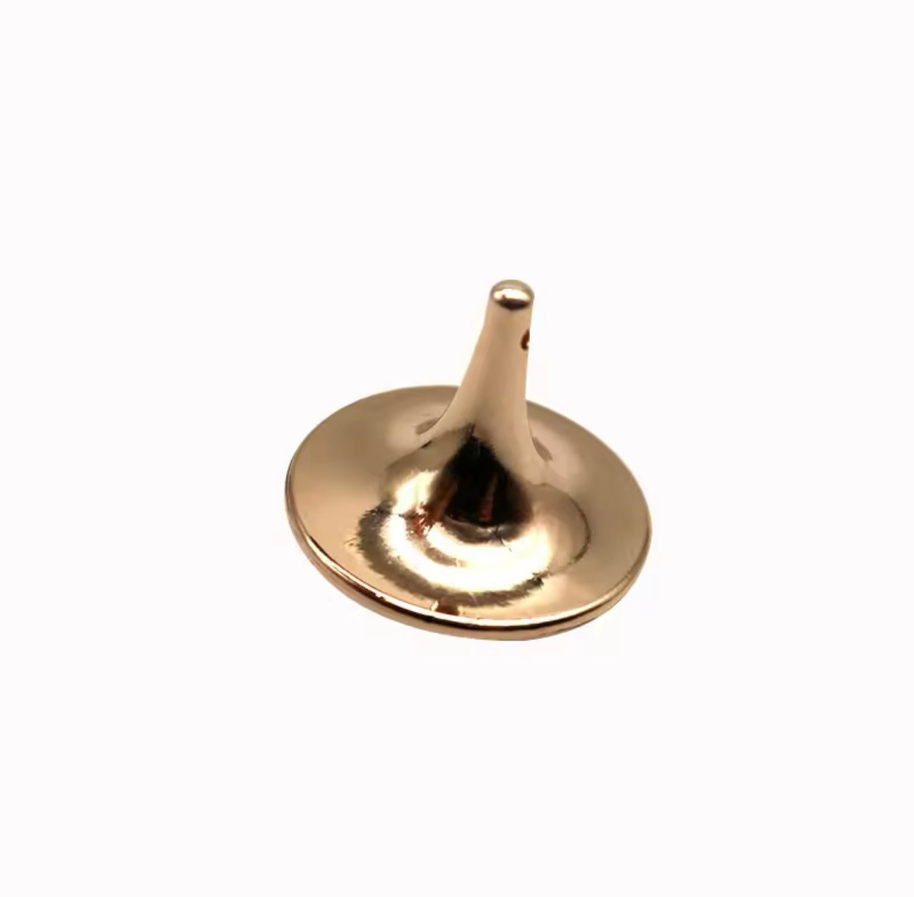 Metal Gyro Silver Hand Spinning Top