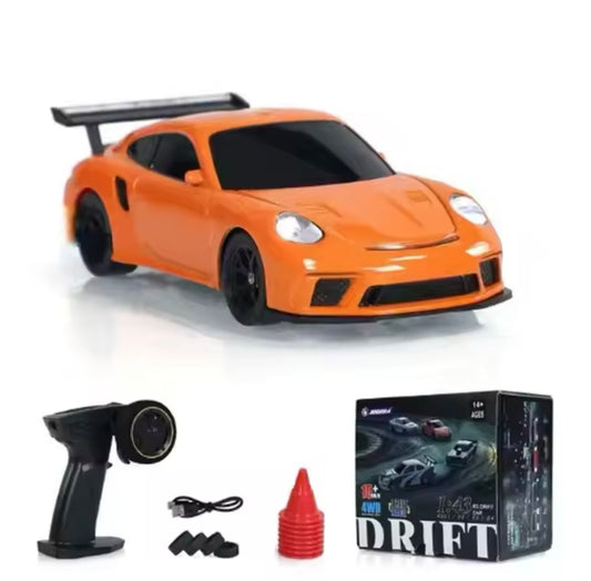 2.4G High speed Drift Rc Car 1/43 4WD Remote Control Car Four Wheel Drive Radio Controlled