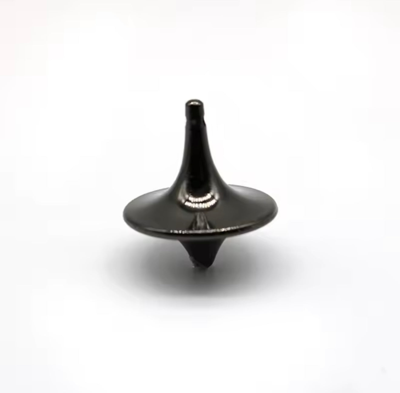 Metal Gyro Silver Hand Spinning Top