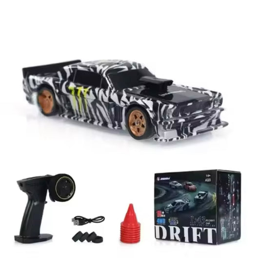 2.4G High speed Drift Rc Car 1/43 4WD Remote Control Car Four Wheel Drive Radio Controlled