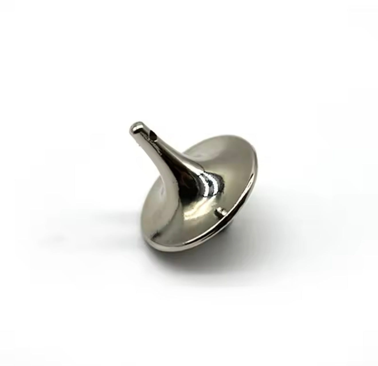 Metal Gyro Silver Hand Spinning Top